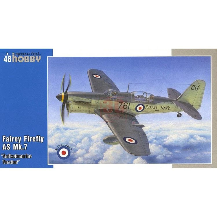 

Special Hobby 48130 1/48 Fairey Firefly AS Mk.7 Fighter Aircraft Model Kit