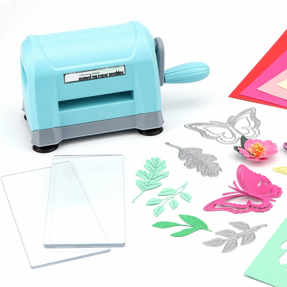 

Manual Die Cutting Machine Portable Die Cut And Embossing Machine For Cardmaking, Scrapbooking, And DIY Crafts