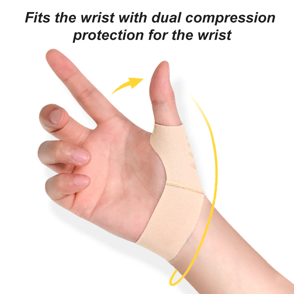 1pc Finger Holder Protector Brace Medical Sports Wrist Thumbs Splint Support Breathable Protective Guard Gear Left/Right Hands