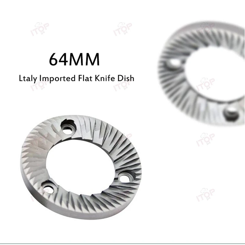 ITOP CGA80 Koffiemolen 64mm Platte Braam Antistatische Elektronische Kwantitatieve Molenaar Diverse Slijpmethode 220V 110V