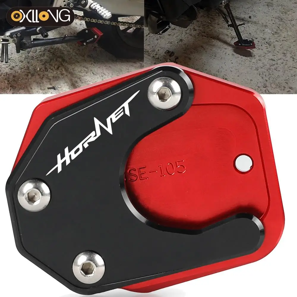 For HONDA CB600F HORNET 2008 2009 2010 2011 2012 2013 CB900F 2002 2003 2004 2005 2006 2007 Side Stand Enlarge extension