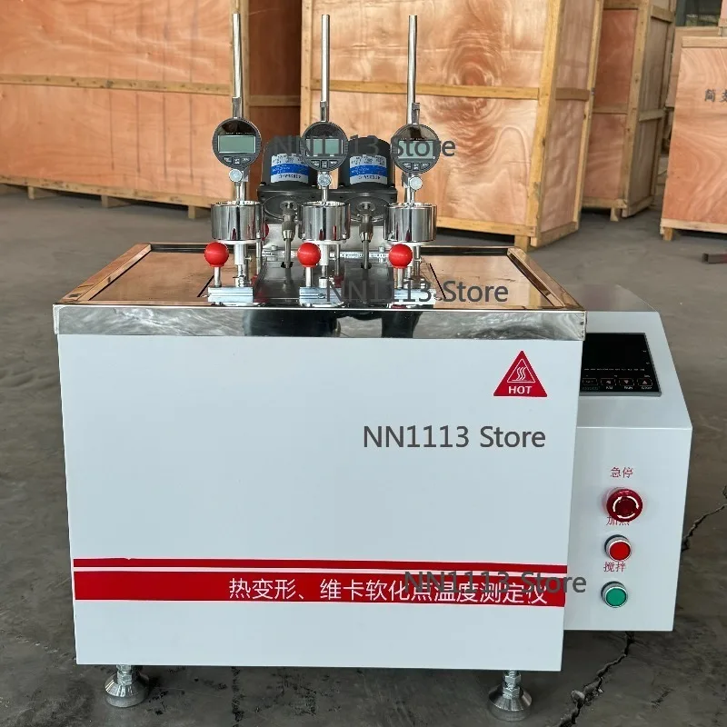Economic Vicat Softening Point Tester for Plastic And Rubber Temperature Measurement Tool