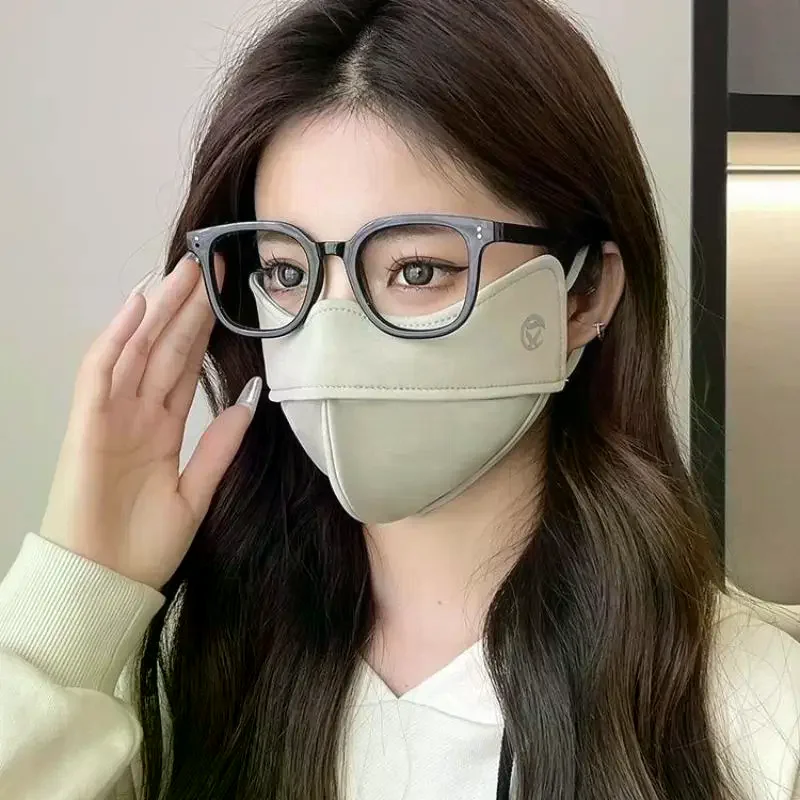 قناع وجه نسائي دافئ، سميك للخريف والشتاء، يحمي العينين والزوايا، مقاوم للرياح لركوب الدراجات والاستخدام الخارجي #6