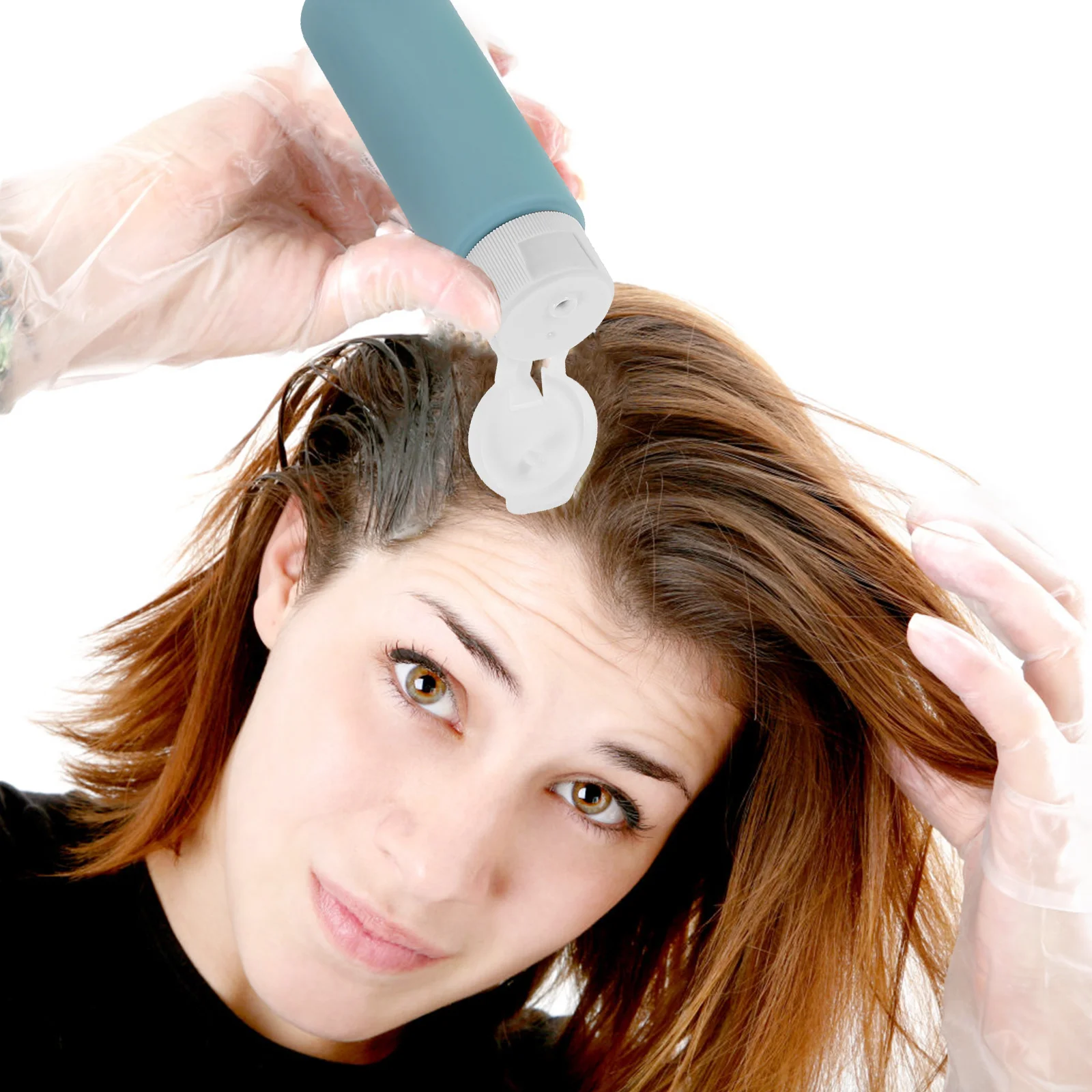 

4Pcs Travel Squeeze Bottles Set Refillable Portable Lotion Shampoo Dispensers Compact Sturdy for Daily Use Convenient