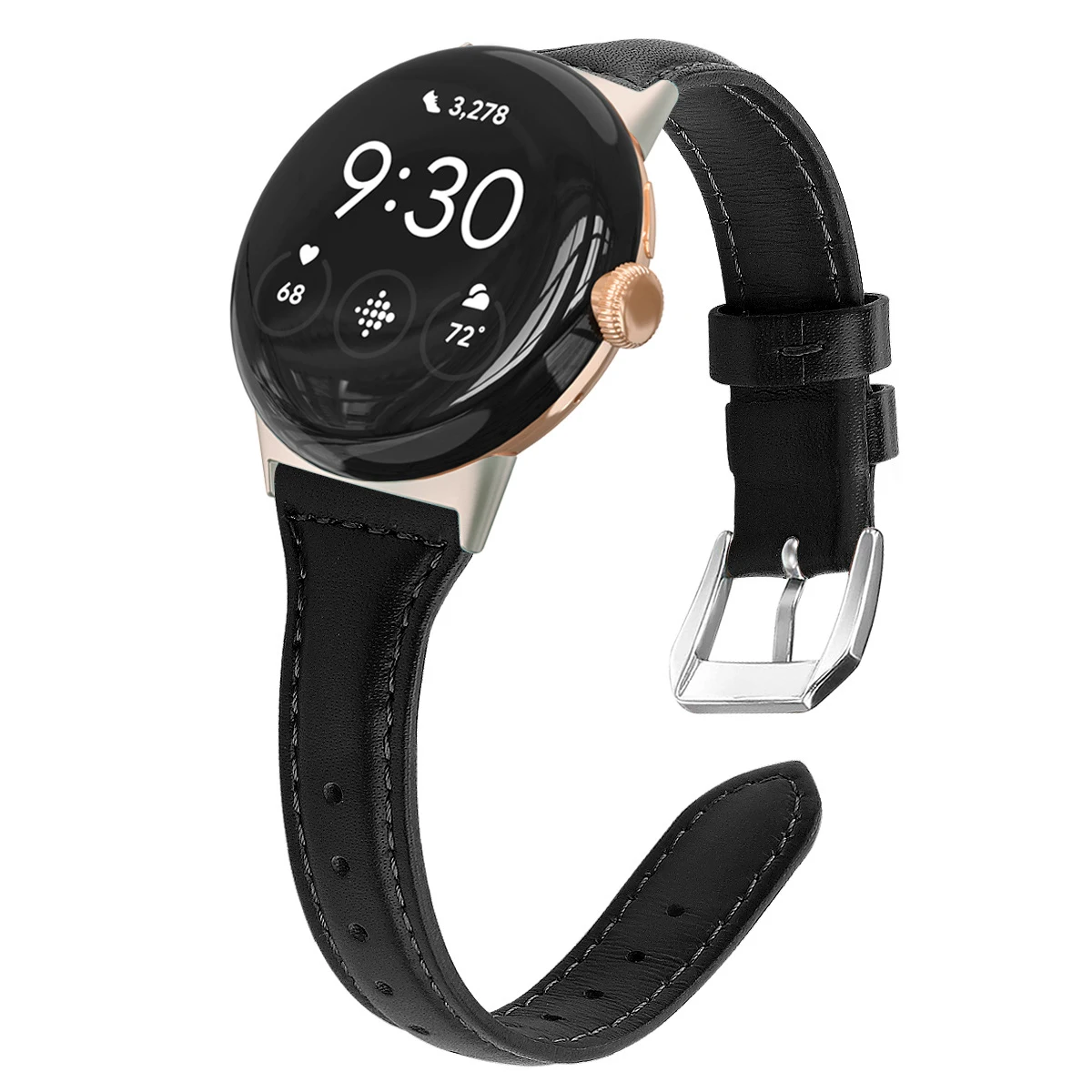 Leather bands For Google Pixel Watch  Women Men Watchband Genuine leather T-Shape bracelet accessories for pixel watch Straps