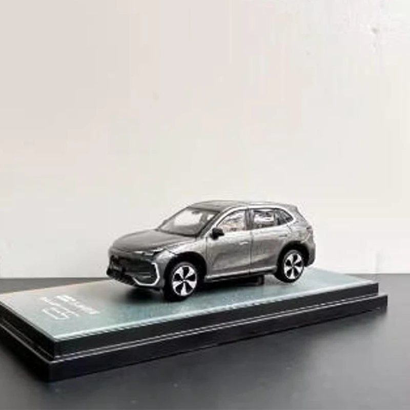 

Масштабная модель автомобиля Galaxy E5 1:64 из сплава, статическая, коллекционная, для демонстрации, игрушка, подарок, сувенир, украшение