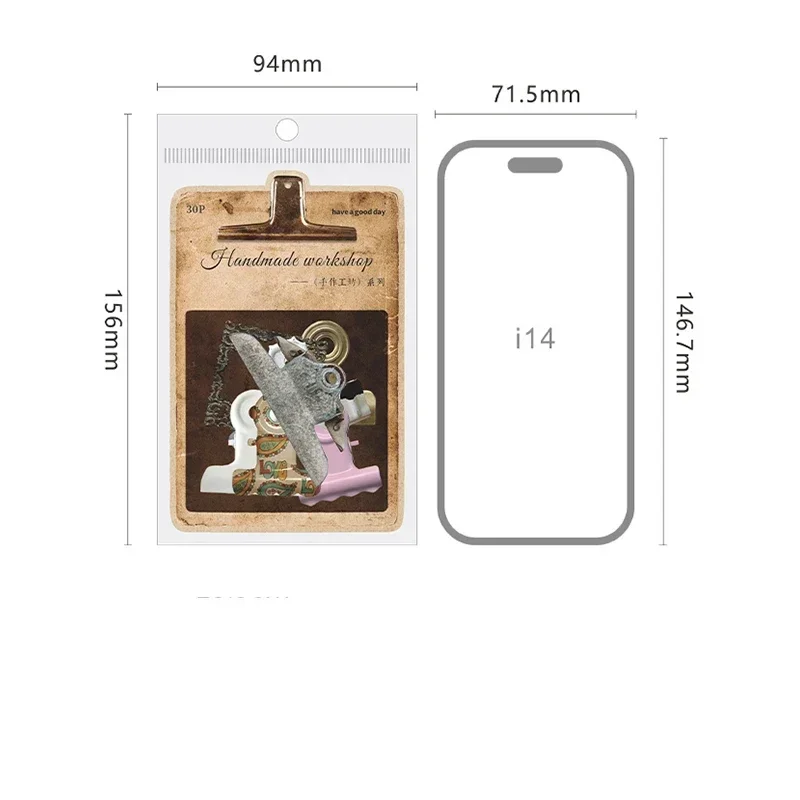 30Sheets Material Base Hollow Hard Card Pattern Writing Pads Workshop Notebooks Decoration Background Scrapbook 156*94MM