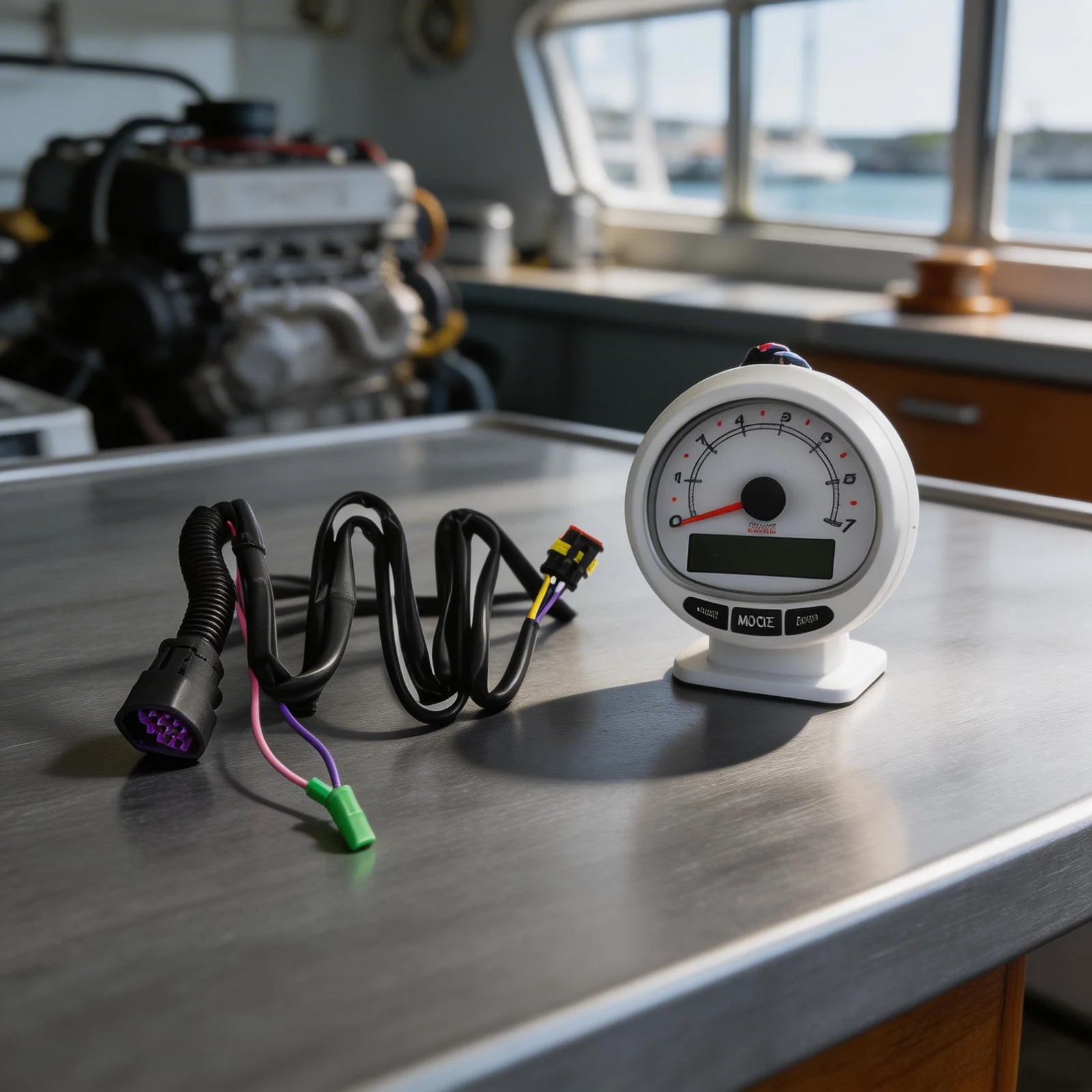 For Water Sports Tach Kit Tach Kit For Marine Systems Marine Engine Monitoring SC1000 Gauge Smart Craft Compatible