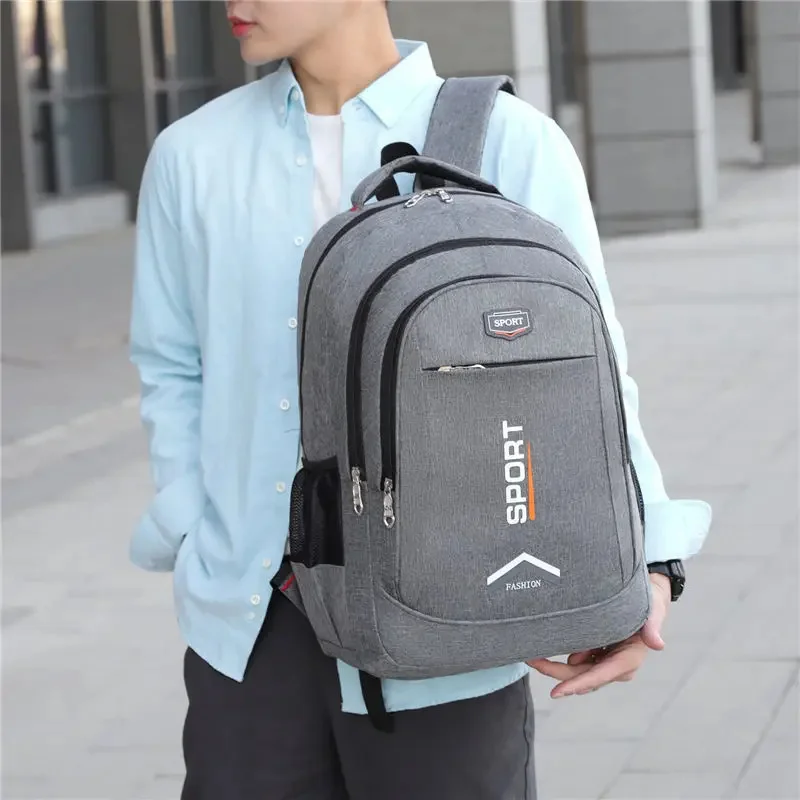 New Men's Oxford Outdoor Travel High Quality Notebook Computer Backpack Casual Student School Large Capacity Bag