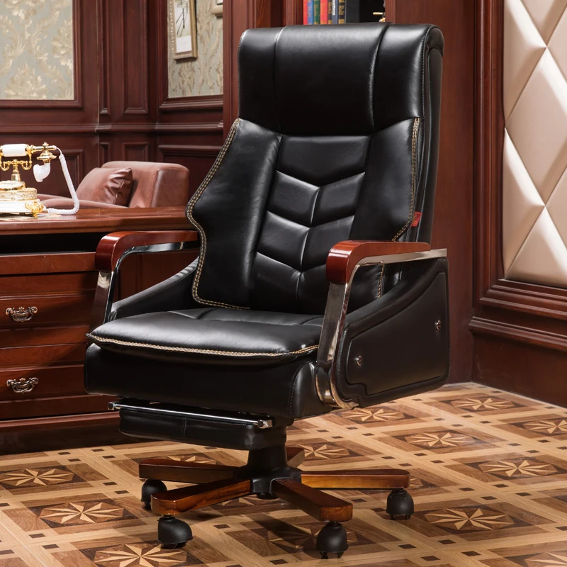 Executive Recliner Office Chairs BarStool Swivel Arm Office Chairs Ergonomic Leisure Silla Escritorio Home Furniture WW50OC