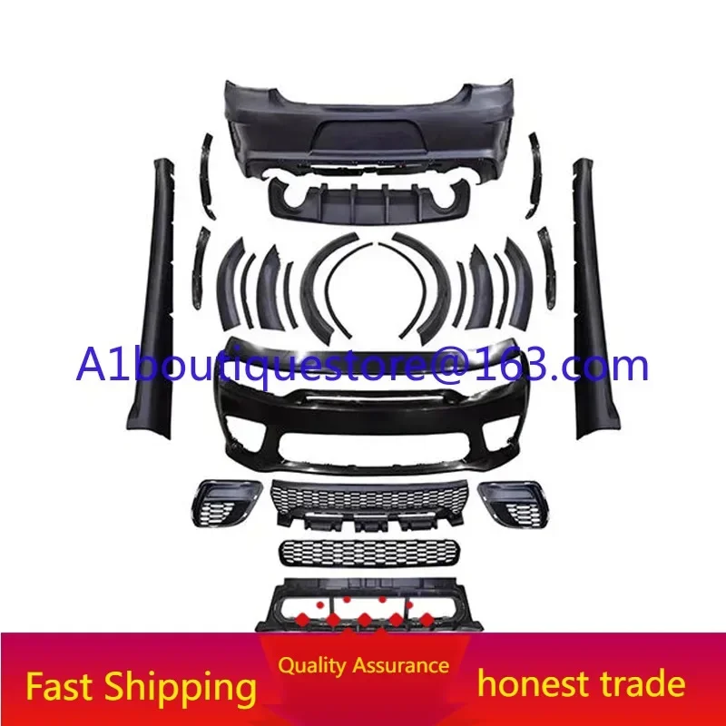 Per Dod Charger 2015 + kit carrozzeria automatica, parti paraurti diffusore automatico modificate per assemblaggio automatico SRT Hellcat WideBody