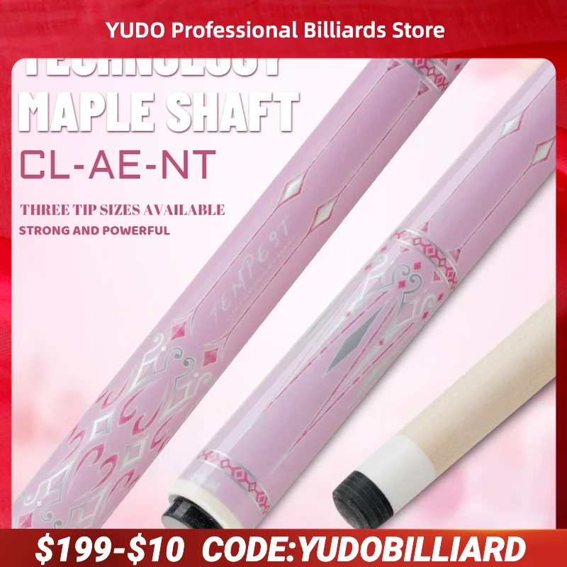 

FURY-CRICAL AE-NT1/2 Pool Cue Stick Set, Maple Shaft, 3/8x10 Joint 1/2 pool stick 10.5/11.5/12.5mm Smooth Grip Billiard cue