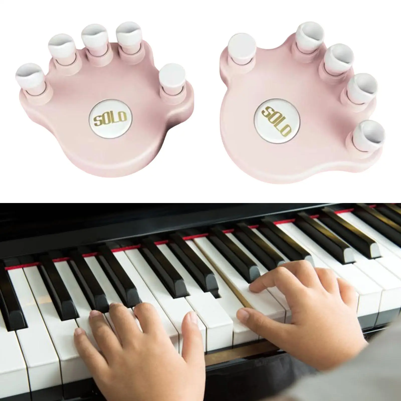 2 Pieces Piano Finger Finger Pressing Tool Instrument Accessory Piano