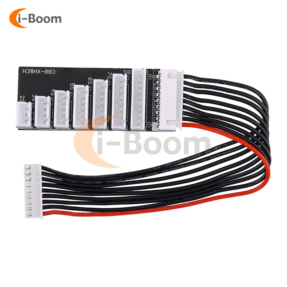 2S-8S Li-ion Battery Parallel Connection Charging Board Li-ion Battery Charging Balance Board Airplane Charging Adapter