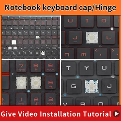 Replacement Keycap Key cap &Scissor Clip&Hinge For MSI GL63 8SC/8RB/8RCS MS-16P8 8RC/8RD MS-16P6 GP63VR MS-16P4 MS-16P5 Keyboard