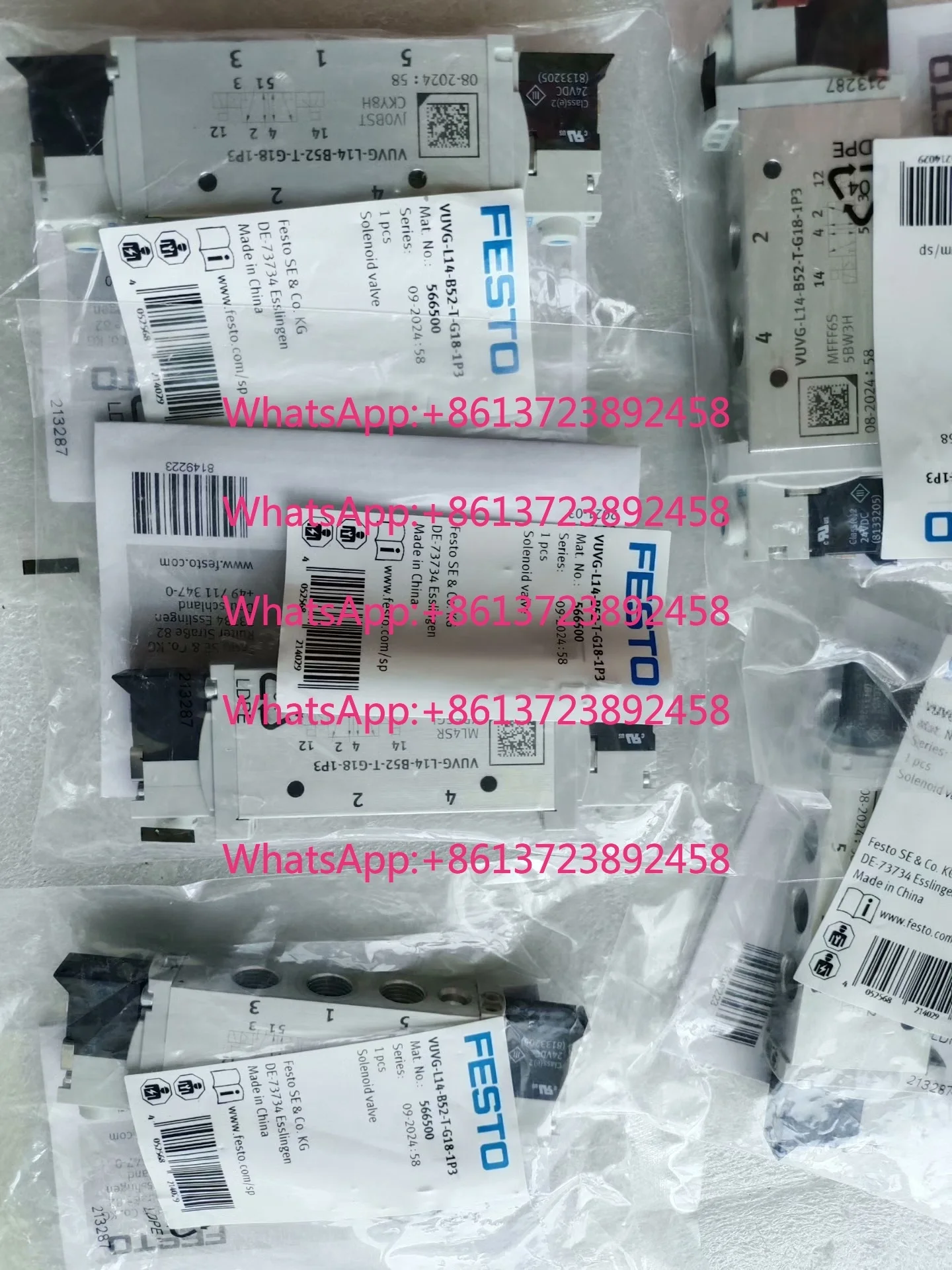Brand new original Festo VUVG-L14-B52-T-G18-1P3 566500