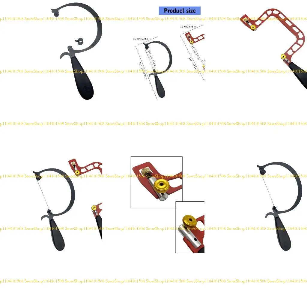 

Крамовая рама из изогнутых ювелирных изделий из 15 векселей с ручкой для точной работы по дереву и металлу