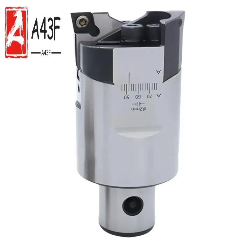 

A43F-Регулируемая двусторонняя расточная головка RBH52-70-C LBK Тонкая регулируемая расточная головка Грубая расточная головка Зубчатая грубая расточная головка