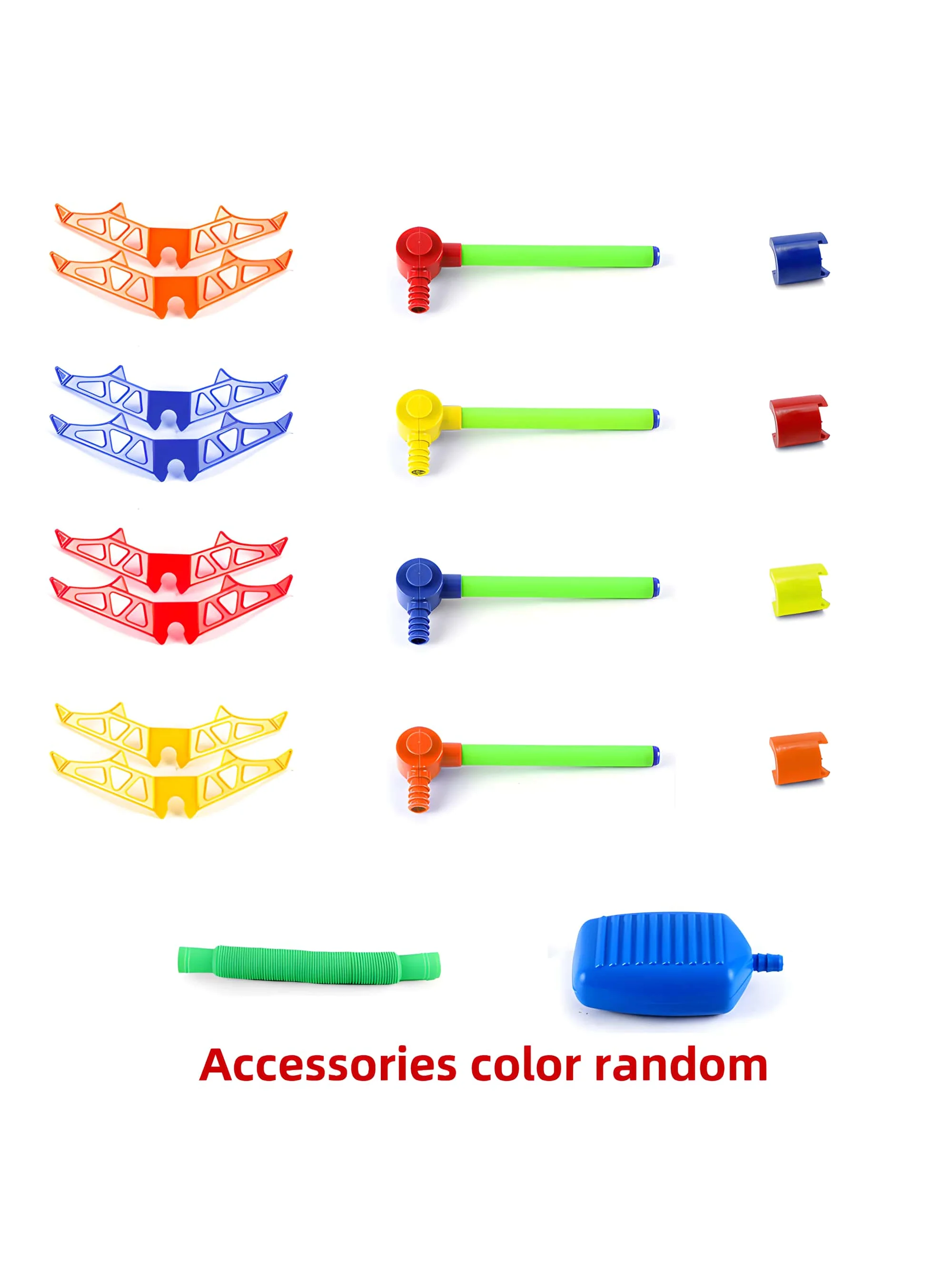 Dziecięca rakieta na pedałach, zabawka do latających rakiet na zewnątrz, zabawka sportowa dla dzieci do skakania (odporny zestaw akcesoriów do zakupu)