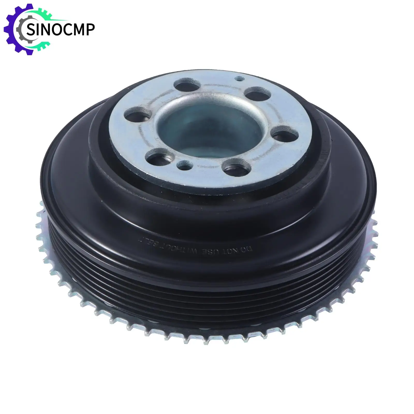 

LR078547 Crank Shaft Belt Pulley For Land Rover LR2 Range Rover Evoque Velar Sport Discovery Sport 2.0L Car Accessories