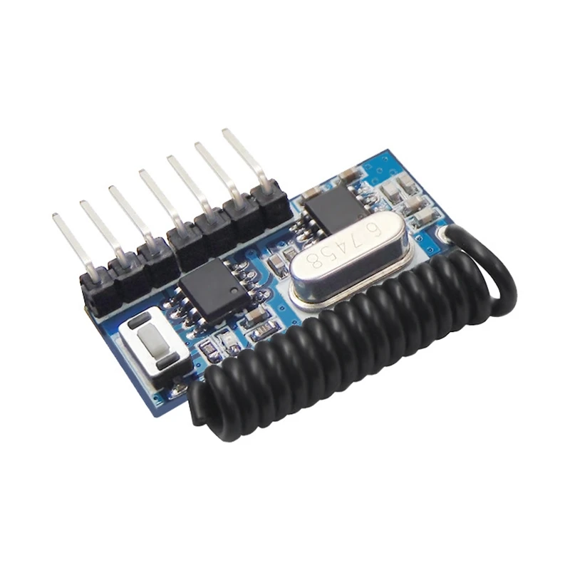 

315Mhz RF Receiver Learning Code Decoder Module Wireless 4 CH Output For Remote Controls 1527 2262 Encoding