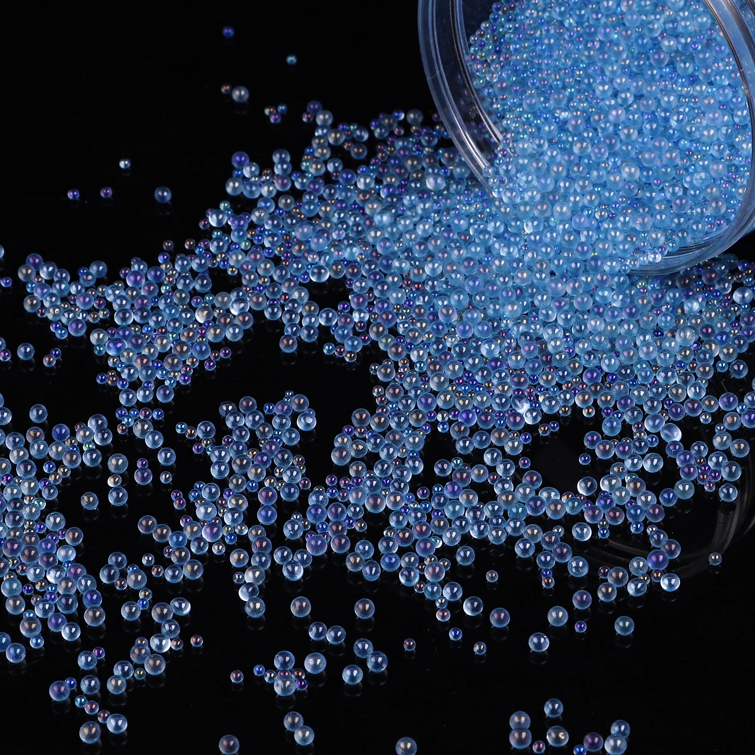 Mini Bubble Ball Beads, 10-20g for DIY Crafting