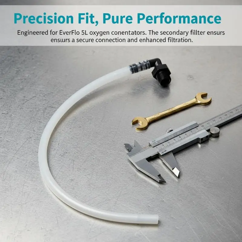 Oxygen Supply System Humidifier Tubing Connector Adapter Durable Replacement Part Health Tool for Home Medical Care Scene