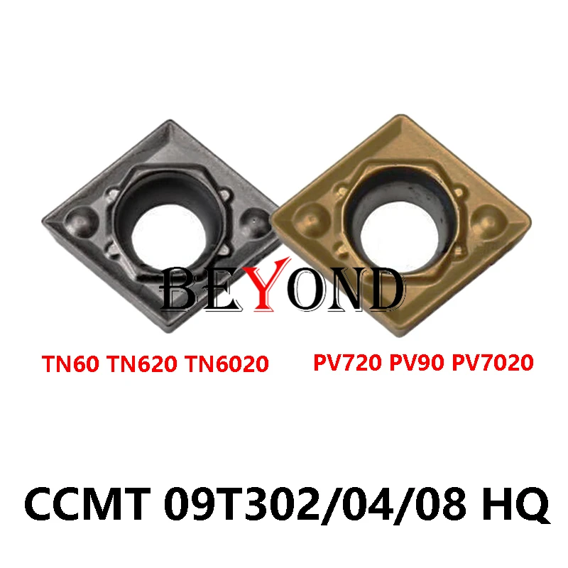 

100% Original Cermet Inserts CCMT09T302HQ TN60 CCMT09T304HQ PV90 TN620 CCMT09T308HQ TN6020 CNC CCMT Lathe Cutter Tool CCMT09T308