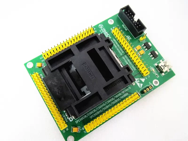 

Clamshell Freescale SPC5606B SPC5607B SPC5605B Test Block IC Burn-in Block Programming Block cketstest bench