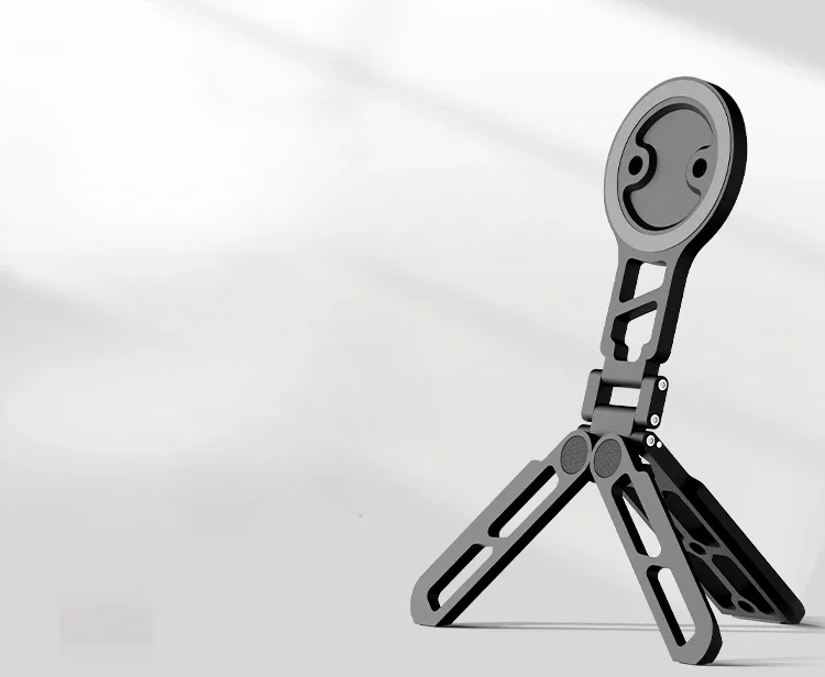 

Магнитный всасывающий кронштейн для мобильного телефона Magsafe, складной вращающийся настольный штатив из алюминиевого сплава