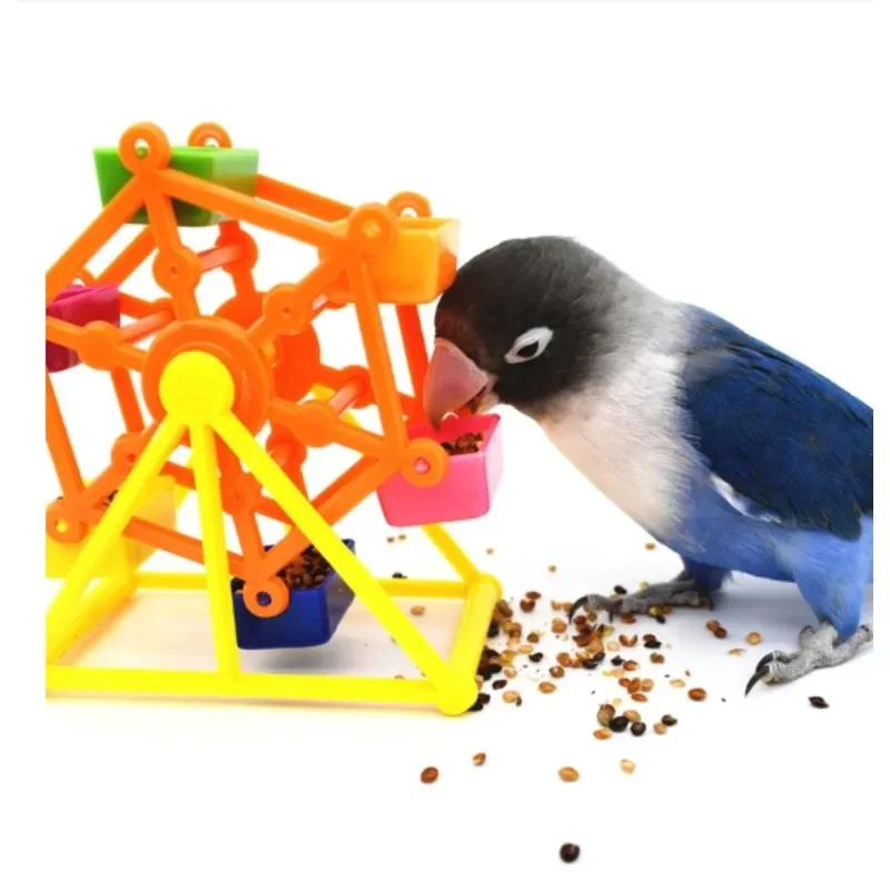 High-quality bird cage jewelry fun bird water truck bird toy