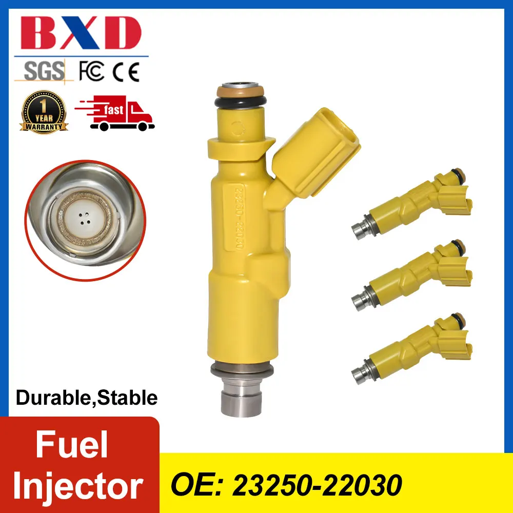 

1/4PCS Fuel Injector 23250-22030 2325022030 For Toyota Celica 2000-2003, Matrix 2003 1.8L-L4 Car Accessories