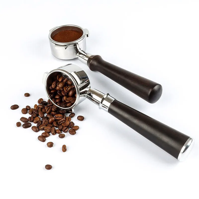 54mm 3-ear Naked Portafilter With Basket For Breville 870/875/878 Solis 1170/1019 Stainless Steel Bottomless Coffee Handle