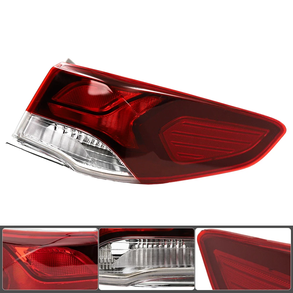 مصباح خلفي من الجانب الأيسر/الأيمن لسيارة Hyundai Sonata 2018-2019 مصباح مكبح خلفي خلفي مع