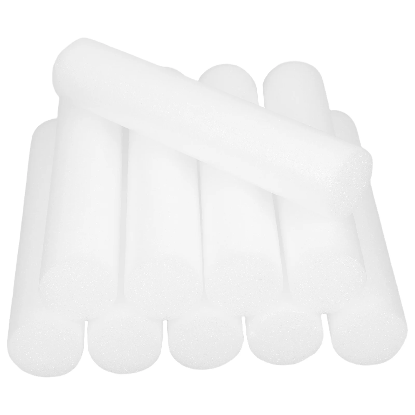 

10Pcs Polystyrene Foam Rods 30cm White Cylinders for Flower Arrangements Foam Craft Tubes Floral Sticks for Bouquet
