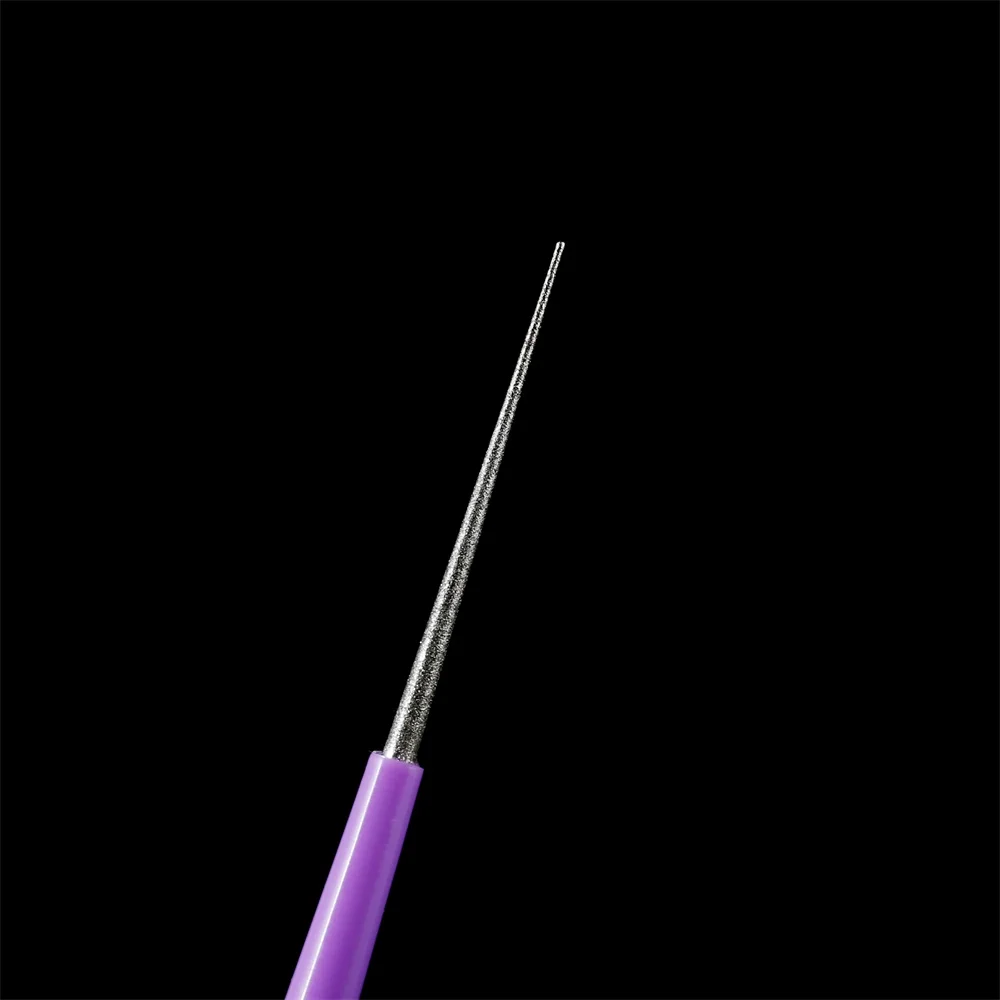 1set Diamond Tipped Sets Beading Hole Enlarger Tools Diamond Pearl Glass Beads Needle File Reaming File Reamer Jewelry Tools