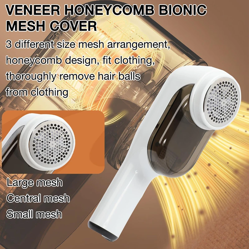 Hair Ball Trimmer Digital Display Long Battery Life Adjustment Shaving Machine Clothes Hair Remover Rechargeable Hair Remover