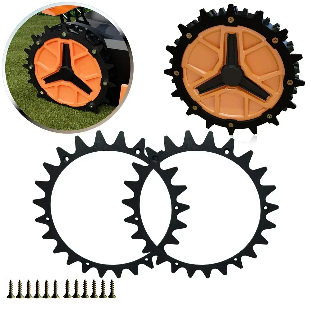 

2pcs Lawn Mower Spikes For Worx For LANDROID Mowing Robot L Lawnmower 225mm WR153E WR155E Trimmer Garden Power Tools Parts