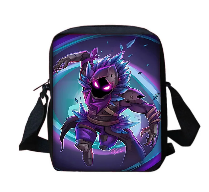 Hot Game Boy Girls Printed Shoulder Messenger Bag Child Casual Handbag Men Women Phone Design-F-FortniteS Bag Shopping Bag view 3
