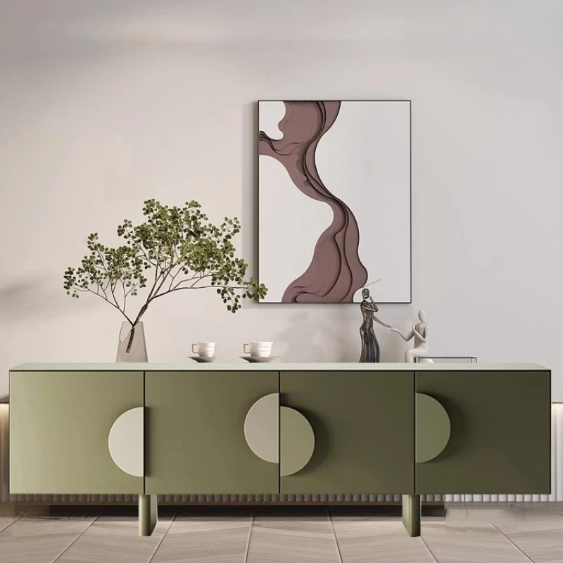 Tavolo TV da salone unico Designer Minimalista Intrattenimento industriale Tavolo TV Display nordico Archivadores Mobili da ingresso