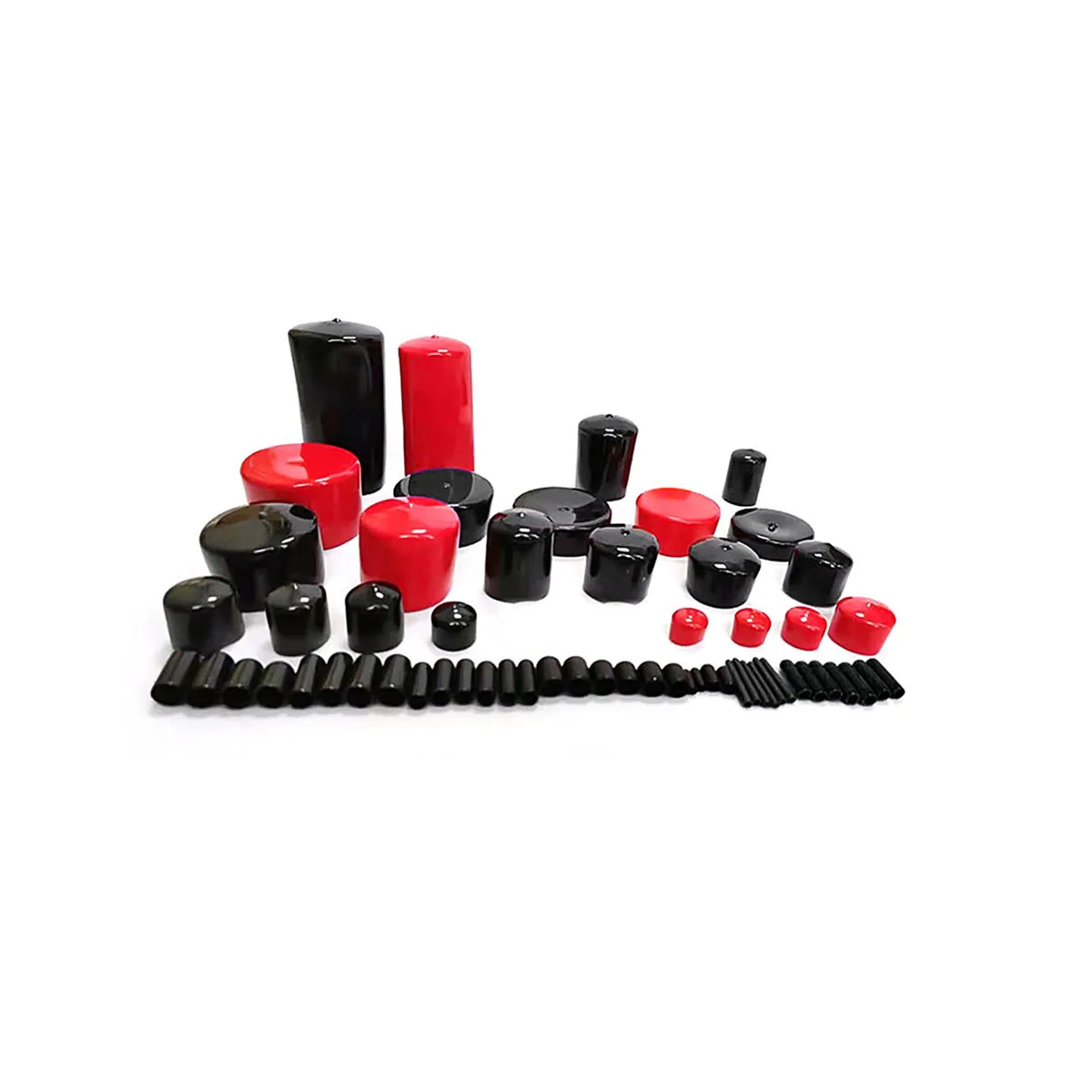 مسامير الأكمام الواقية ذات المكونات المطاطية البلاستيكية وعزل الكابلات والأكمام البلاستيكية الدائرية المقاومة للغبار