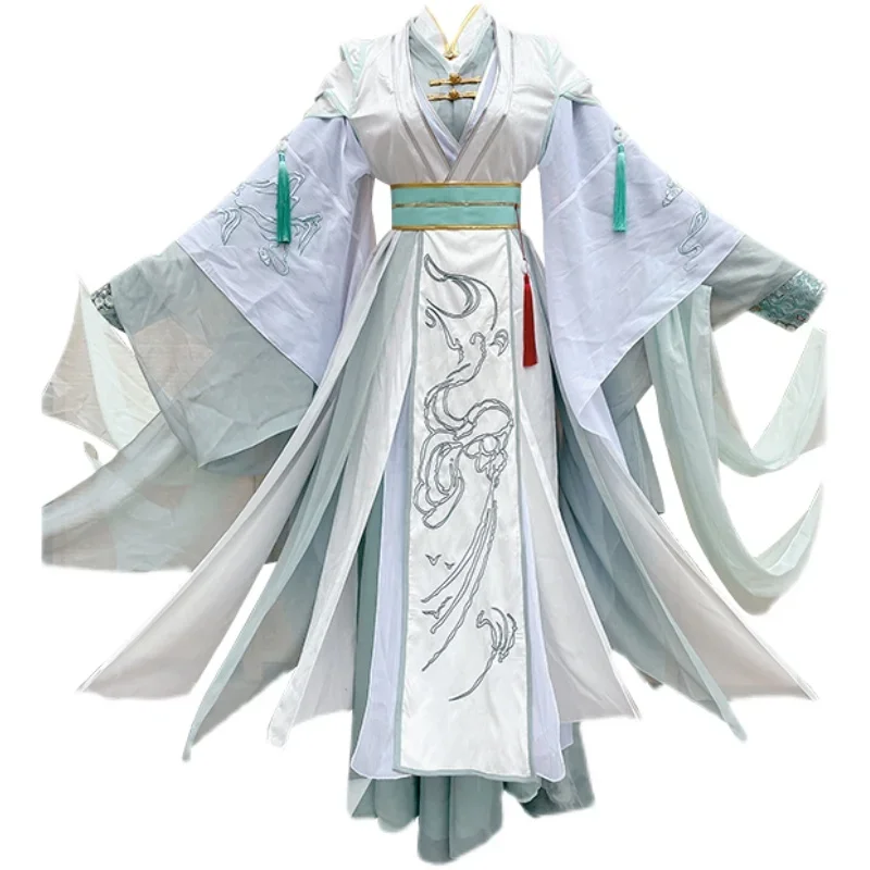 Shi Qingxuan Cosplay Costume Feng Shi Niang Niang Hanfu Anime Tian Guan Ci Fu Christmas Halloween Outfits for Women Men Adults