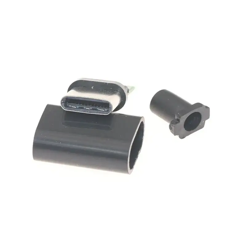 DT18 Type C USB 3.1 Male Plug 24Pin Connector 3A Fast Charging for DIY Data Cable White 10Pcs