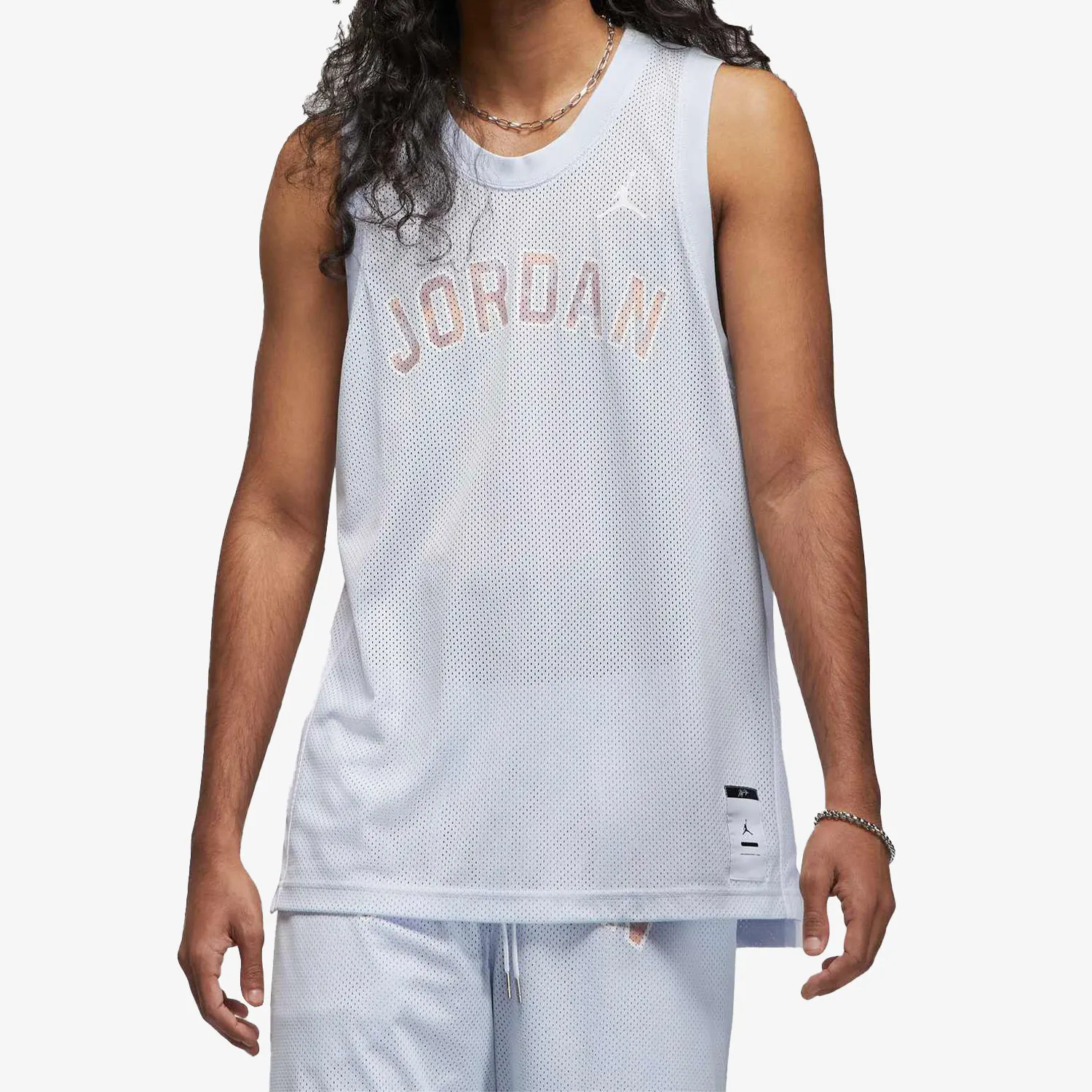 

Nike genuine Jordan Men's Mesh Basketball Tank Top DM1875-085