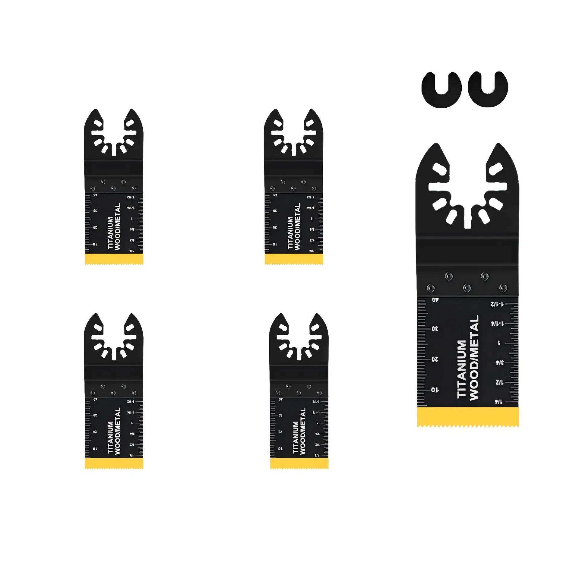 

Набор из 7 титановых осциллирующих пильных лезвий для многофункциональных инструментов, прочные лезвия, подходят для Makita, Dewalt, Milwaukee, Bosch