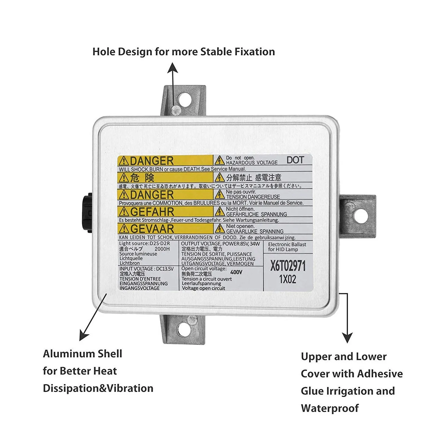 زينون اختبأ الصابورة الأمامي مع مشعل ، لمبة D2S لهوندا مازدا