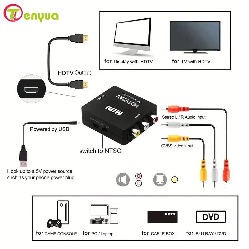 2025 Hdtv To Av Rca… - image