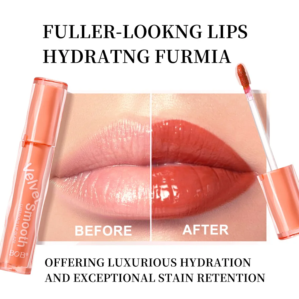 Błyszczyk do ust o efekcie lustra, mocno nawilżający i długotrwały, z dobrą pigmentacją i bez blaknięcia koloru.