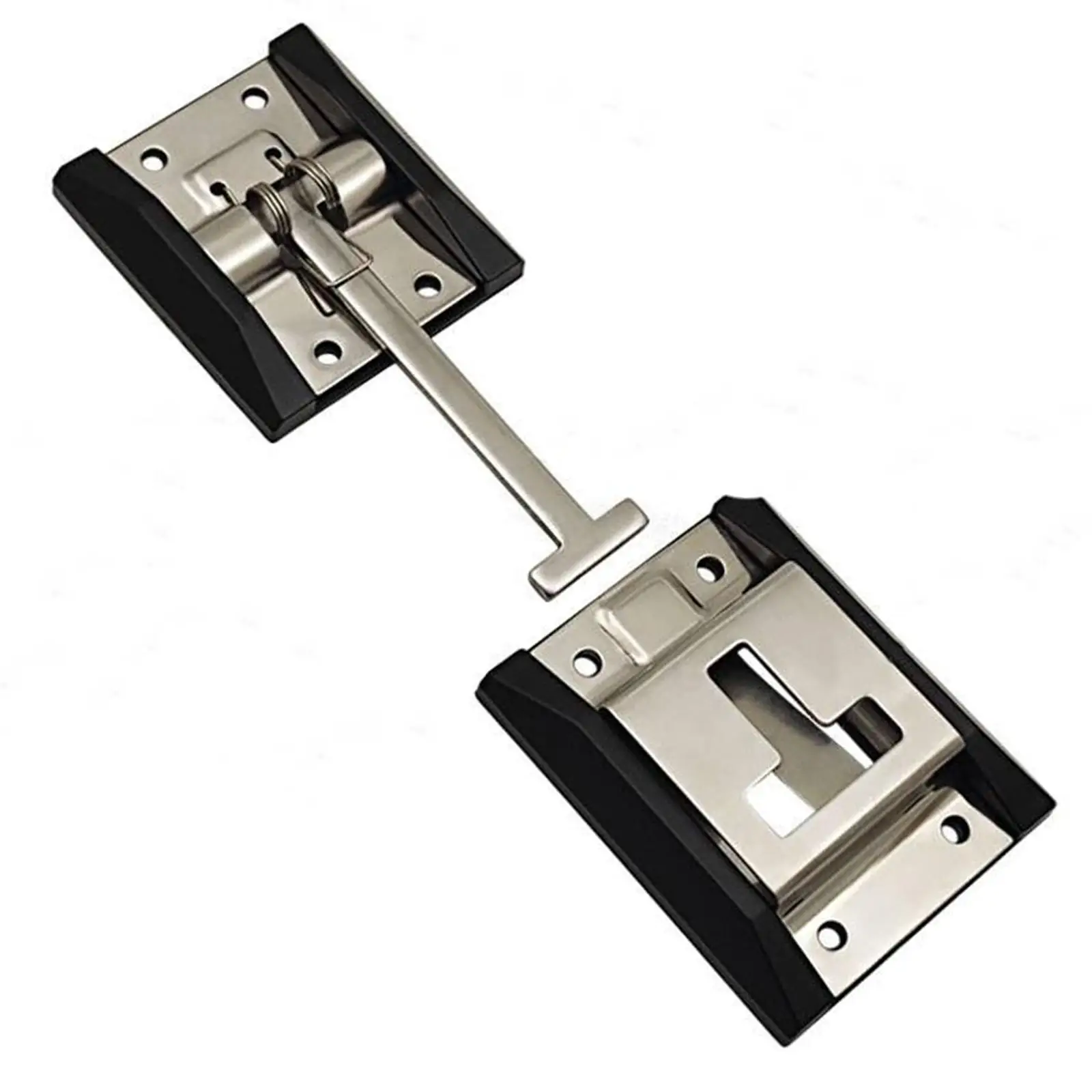 

T Style Entry Door Latch Compartment RV Catch Holder for Horse Trailers Travel Trailers Trucks Commercial Vehicle Motorhome