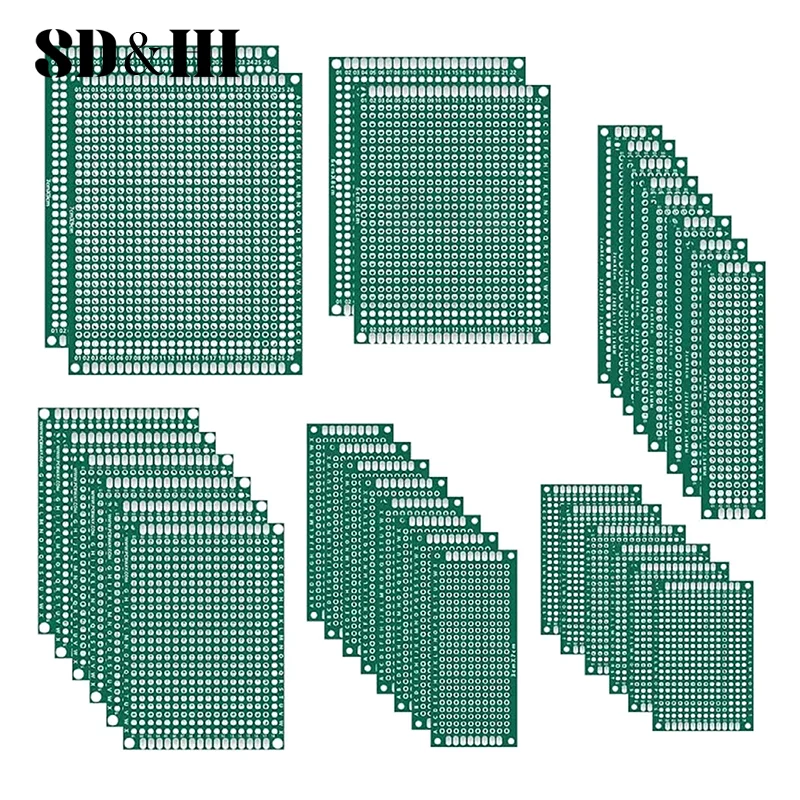 1/10Pcs Double-Sided Universal Board Hole Board Universal Board Student Welding Experiment Board Pcb Circuit Prototype Board